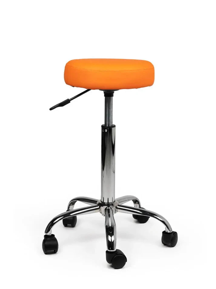 Ergonomischer Rollhocker Orange