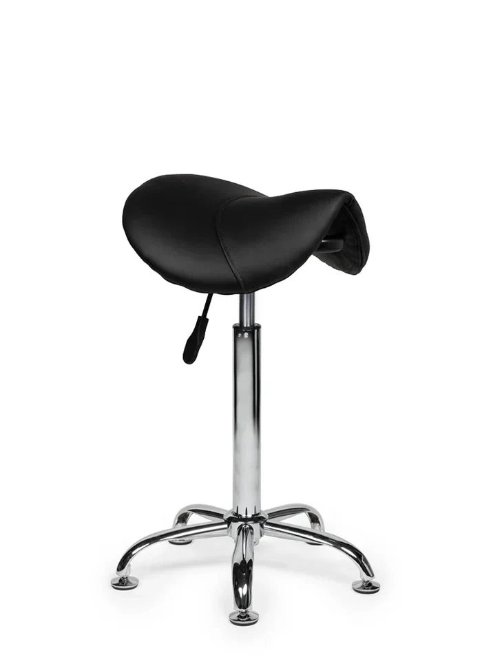 Sattelhocker Schwarz Auf Räder