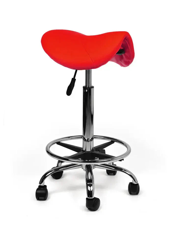 Sattelhocker Rot Auf Räder