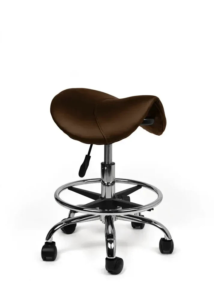 Sattelhocker Braun Auf Räder