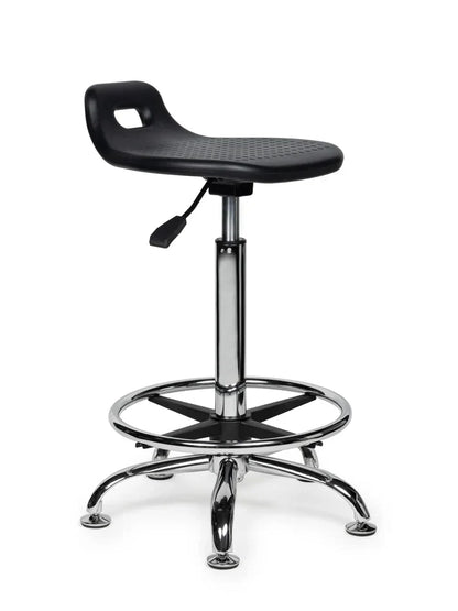 Ergonomischer Stehhilfe-Hocker Schwarz