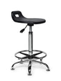 Ergonomischer Stehhilfe-Hocker Schwarz