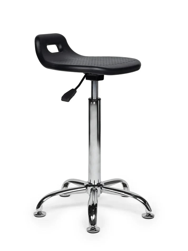 Ergonomischer Stehhilfe-Hocker Schwarz