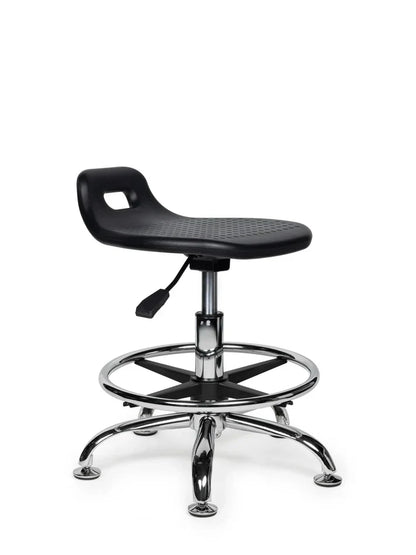 Ergonomischer Stehhilfe-Hocker Schwarz