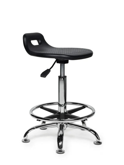 Ergonomischer Stehhilfe-Hocker Schwarz