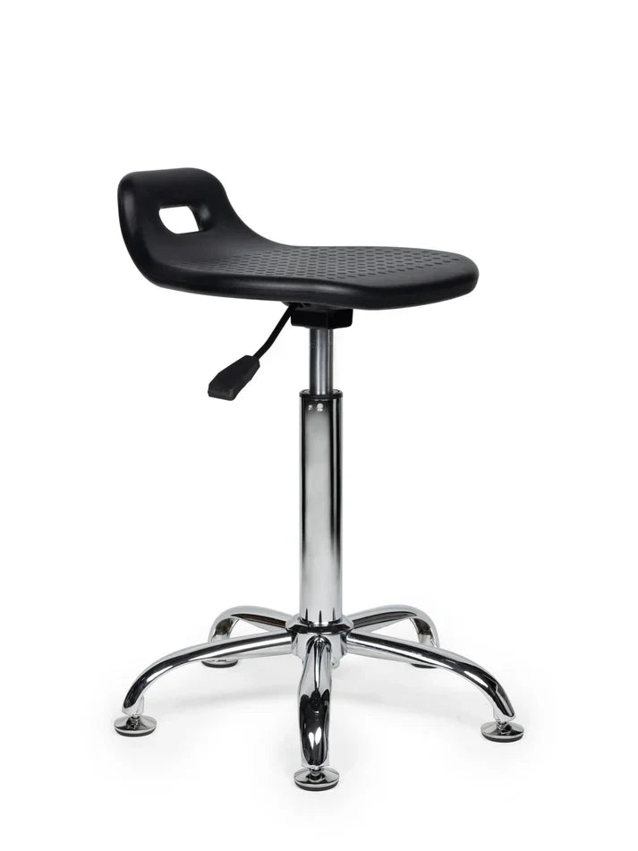 Ergonomischer Stehhilfe-Hocker Schwarz