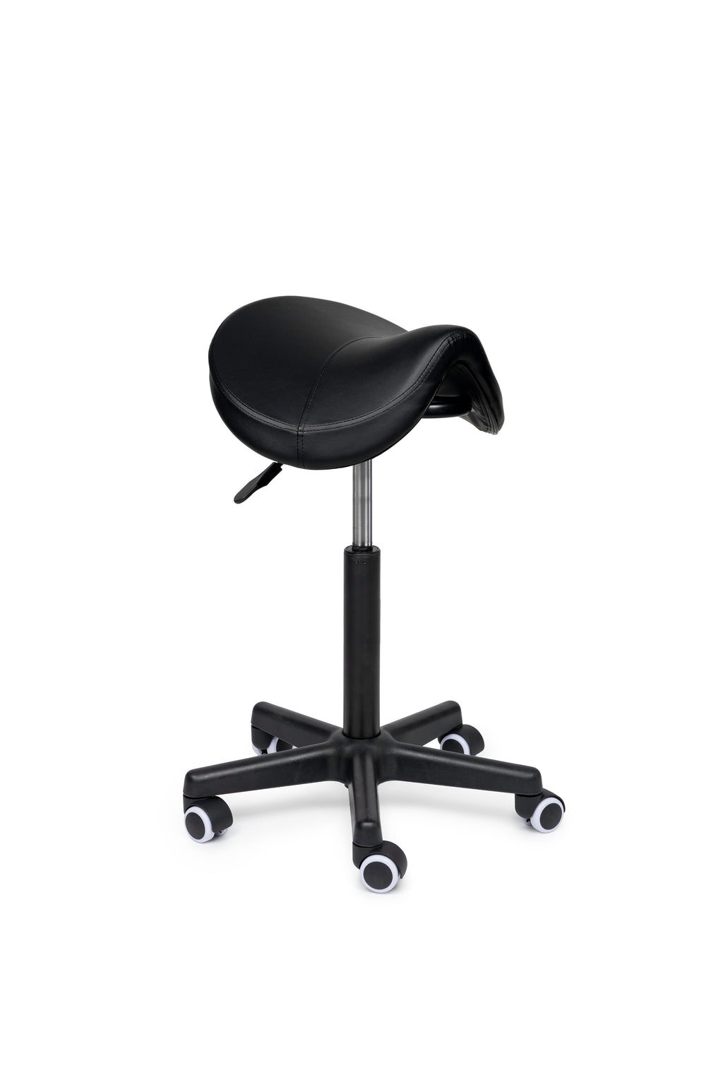 Premium Sattelhocker Schwarz Auf Räder