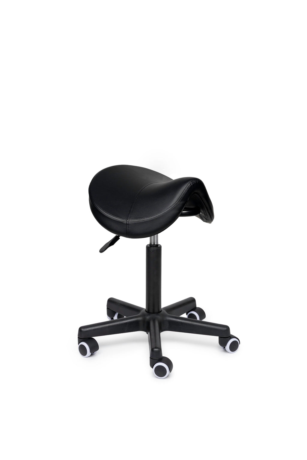 Premium Sattelhocker Schwarz Auf Räder