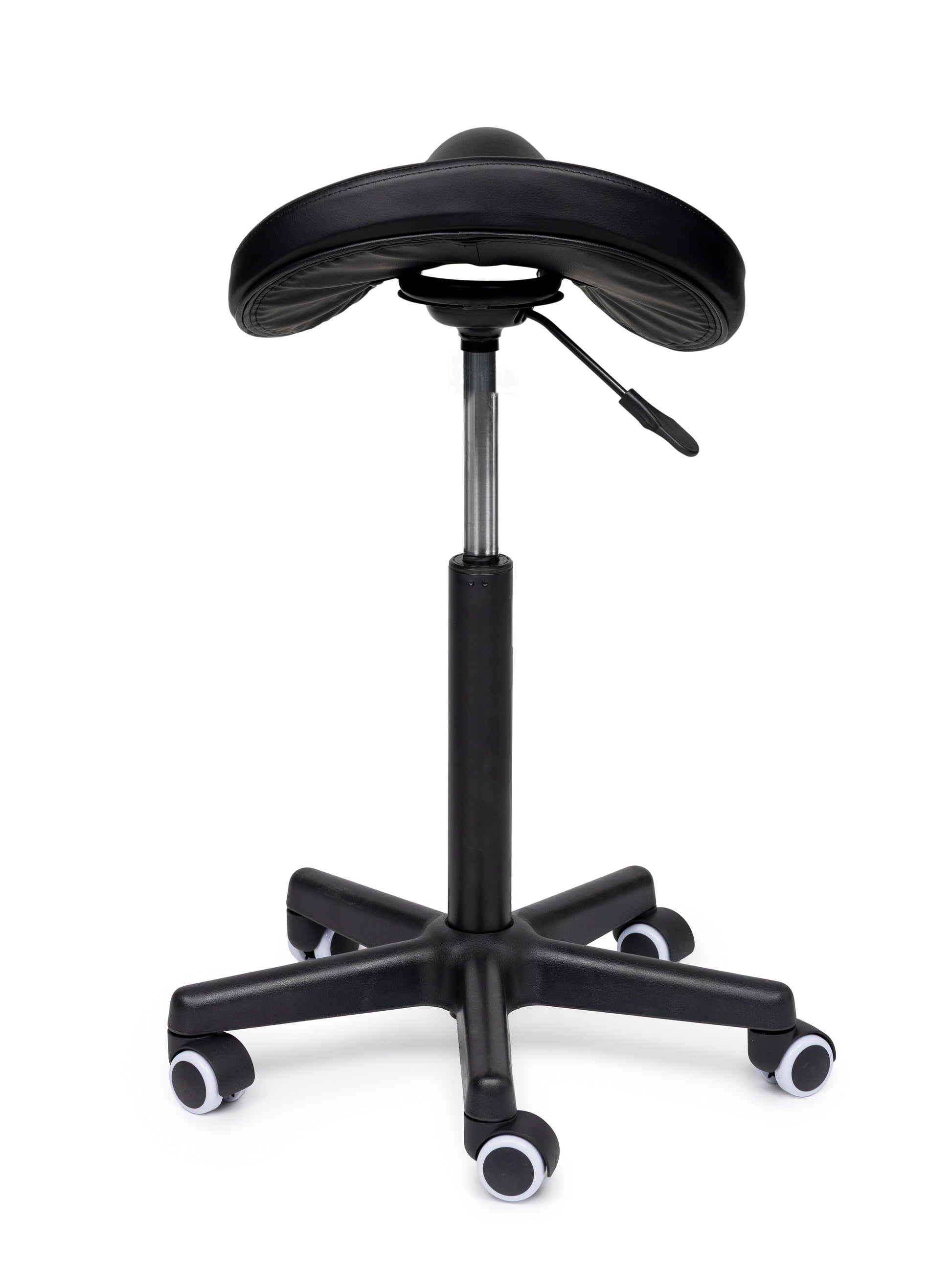 Premium Sattelhocker Schwarz Auf Räder