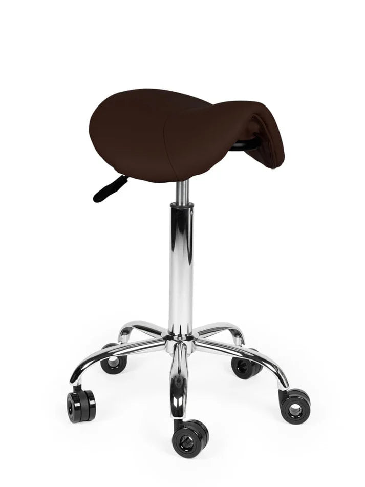 Friseurhocker Braun Auf Räder