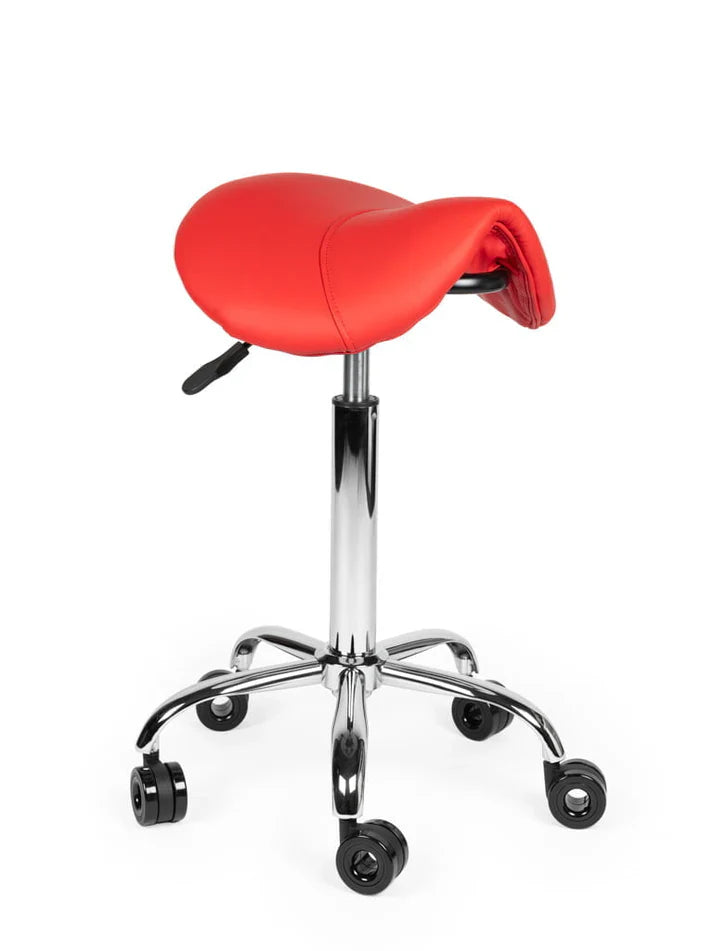 Friseurhocker Rot Auf Räder
