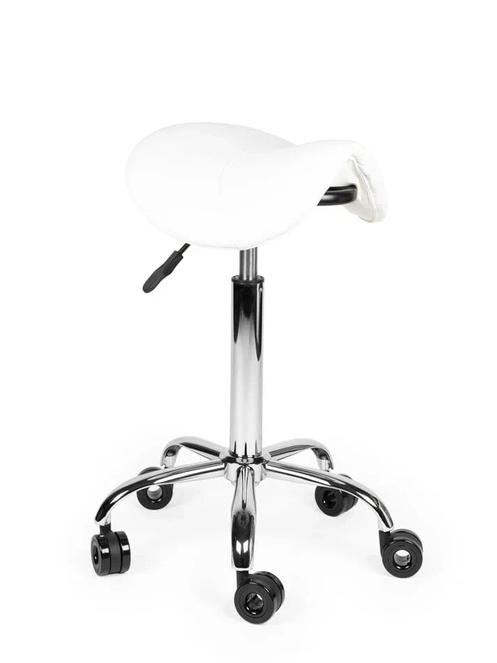Friseurhocker Weiß Auf Räder