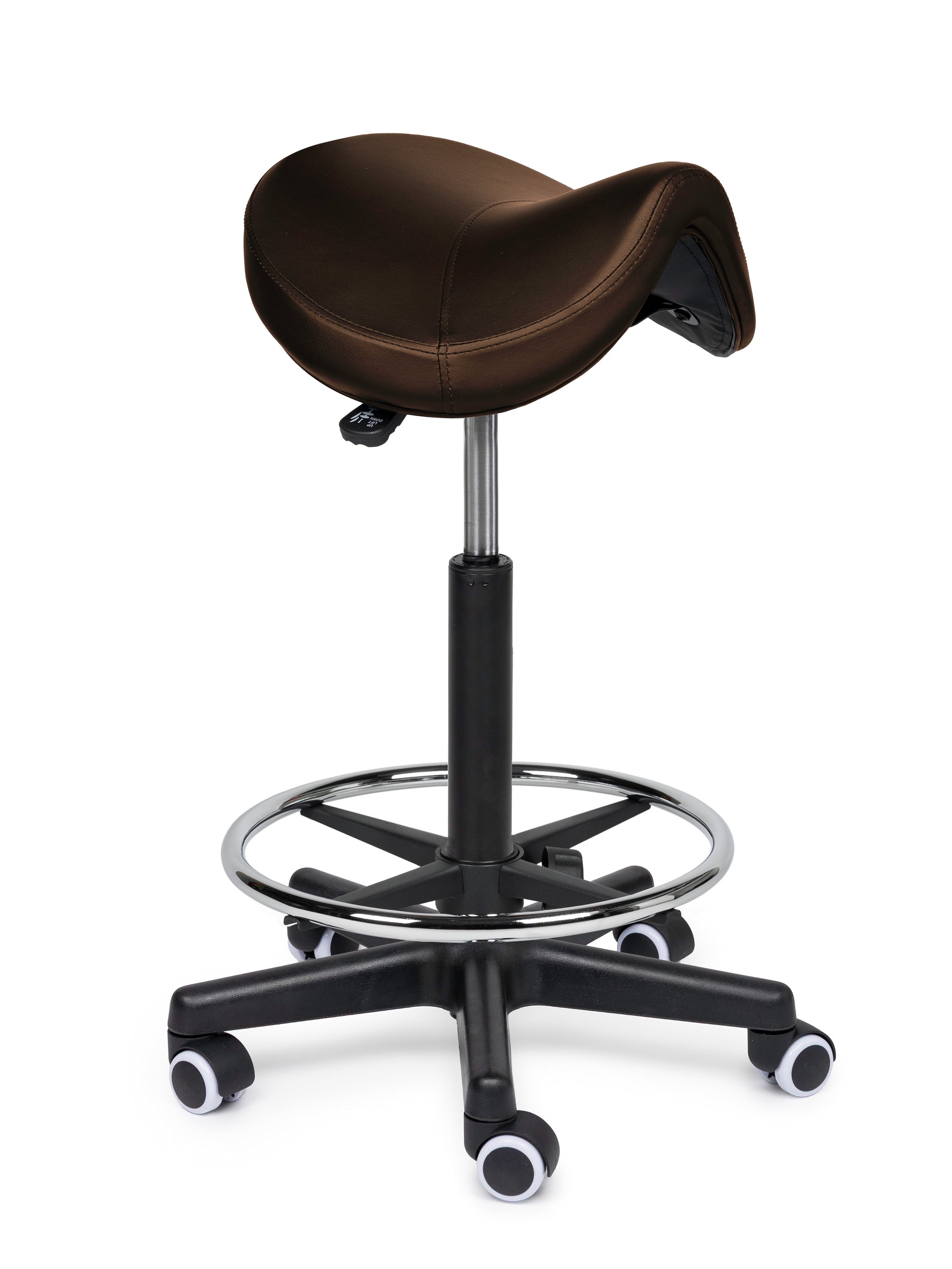 Premium Sattelhocker Braun Auf Räder