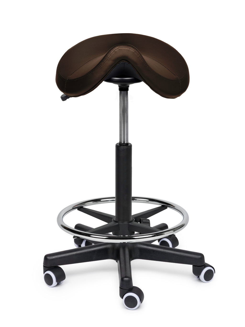 Premium Sattelhocker Braun Auf Räder