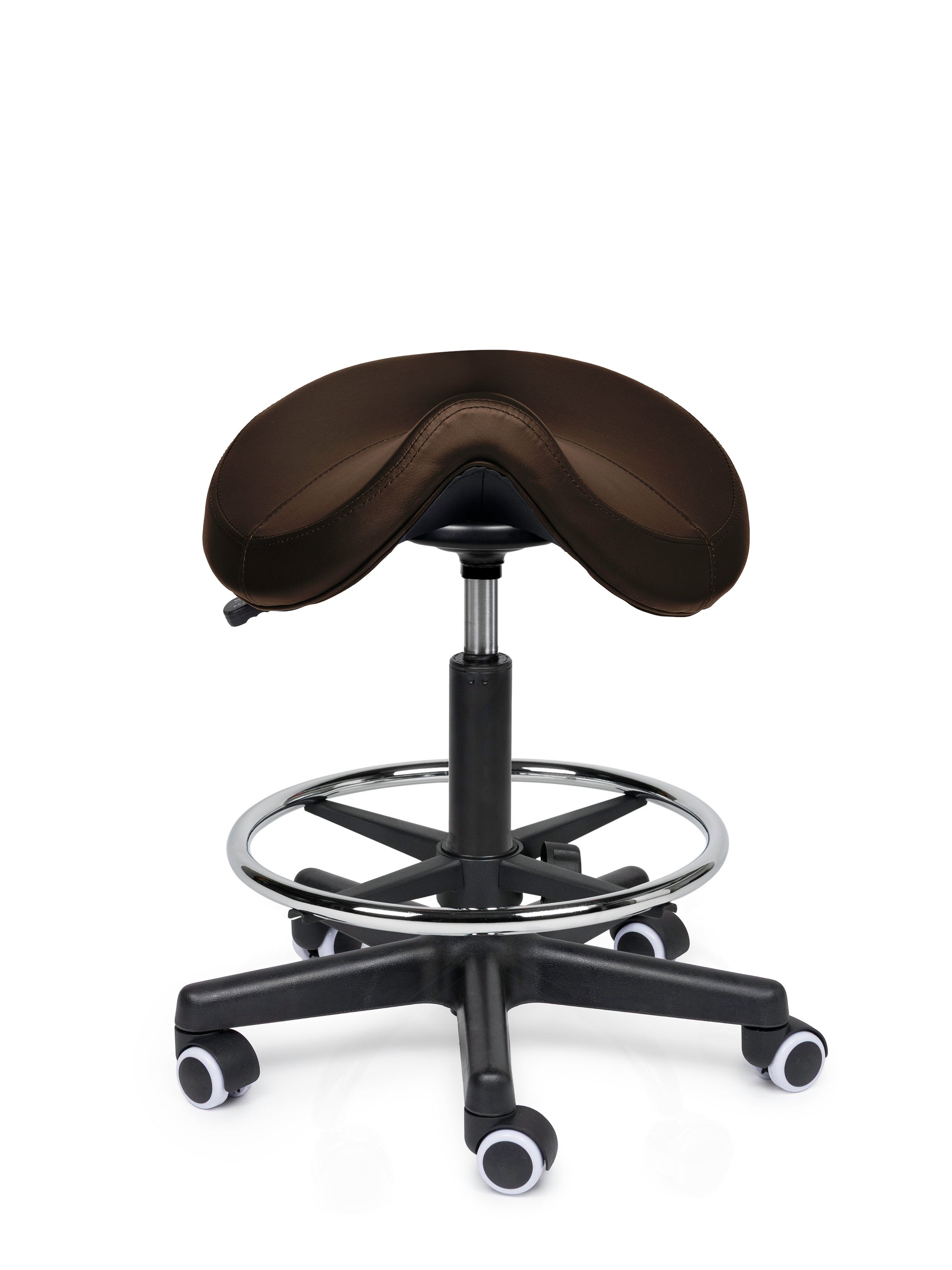 Premium Sattelhocker Braun Auf Räder