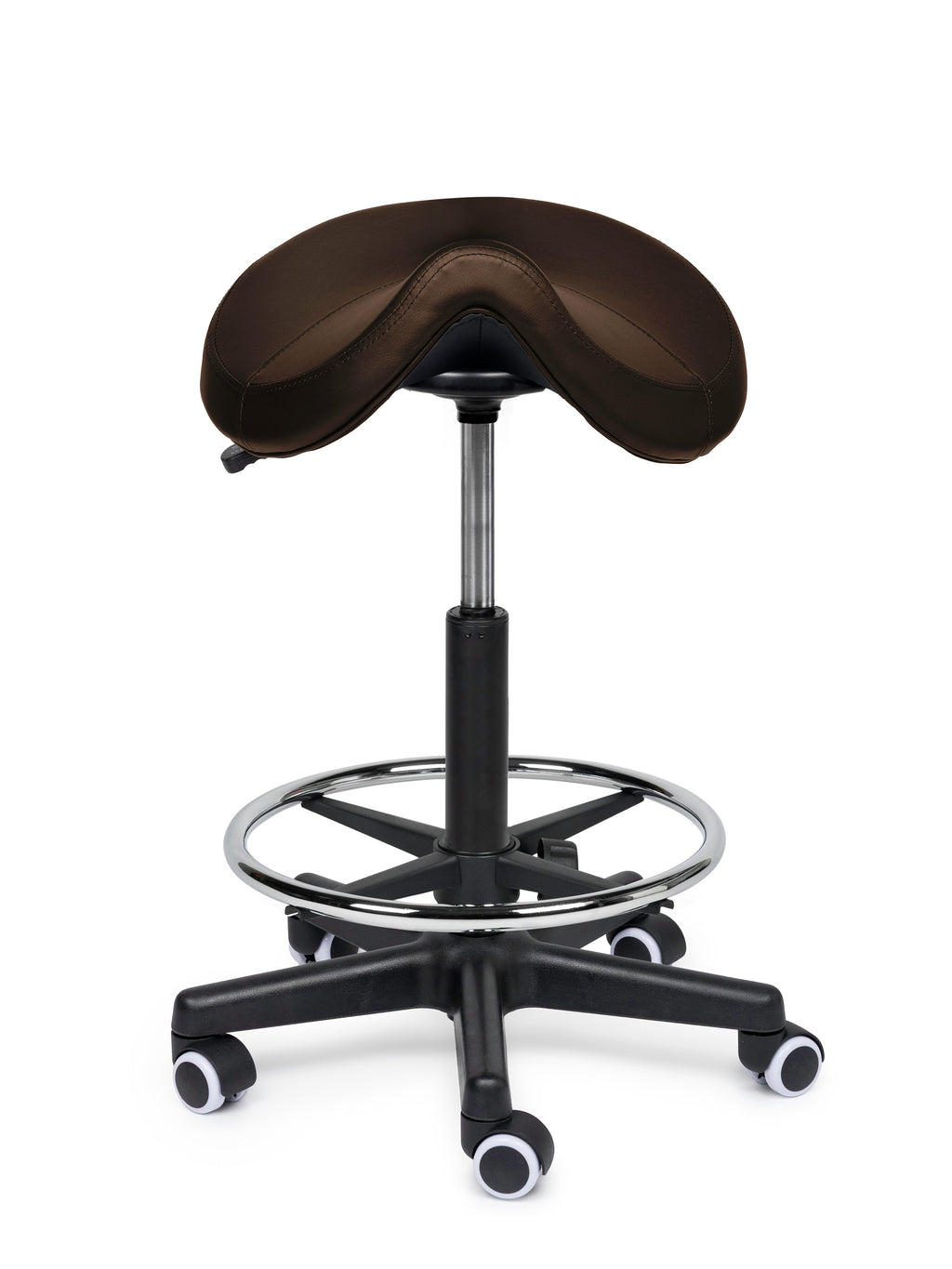 Premium Sattelhocker Braun Auf Räder