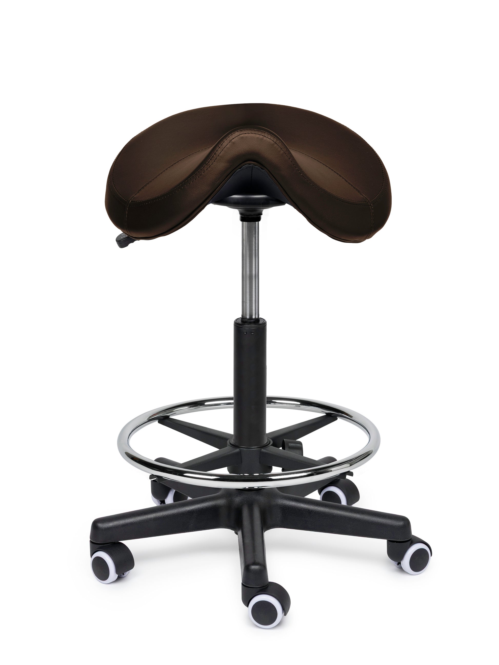 Premium Sattelhocker Braun Auf Räder