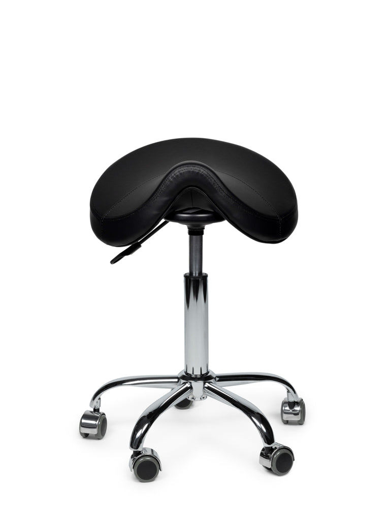 Premium Sattelhocker Schwarz Auf Räder