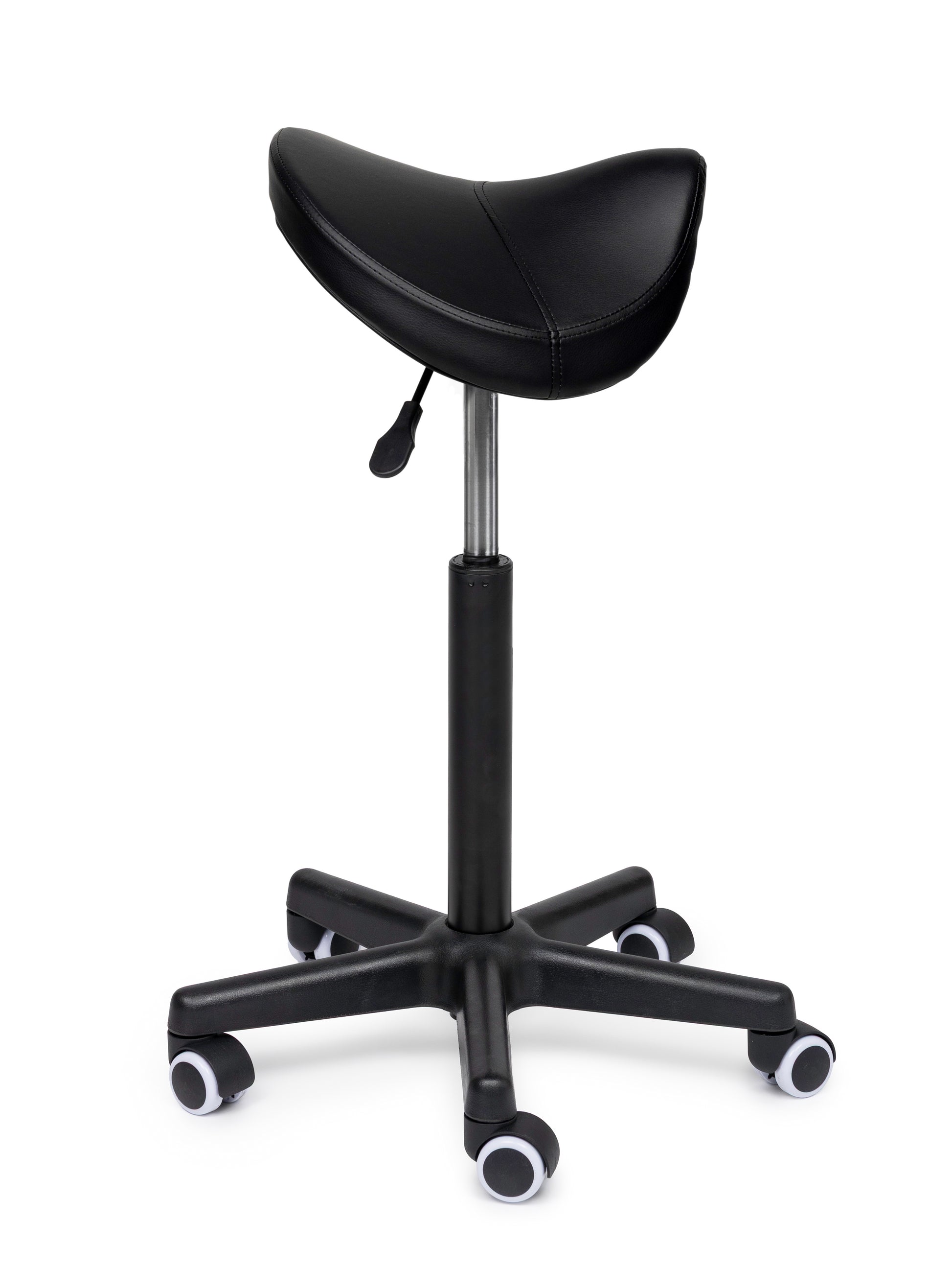 Premium Sattelhocker Schwarz Auf Räder