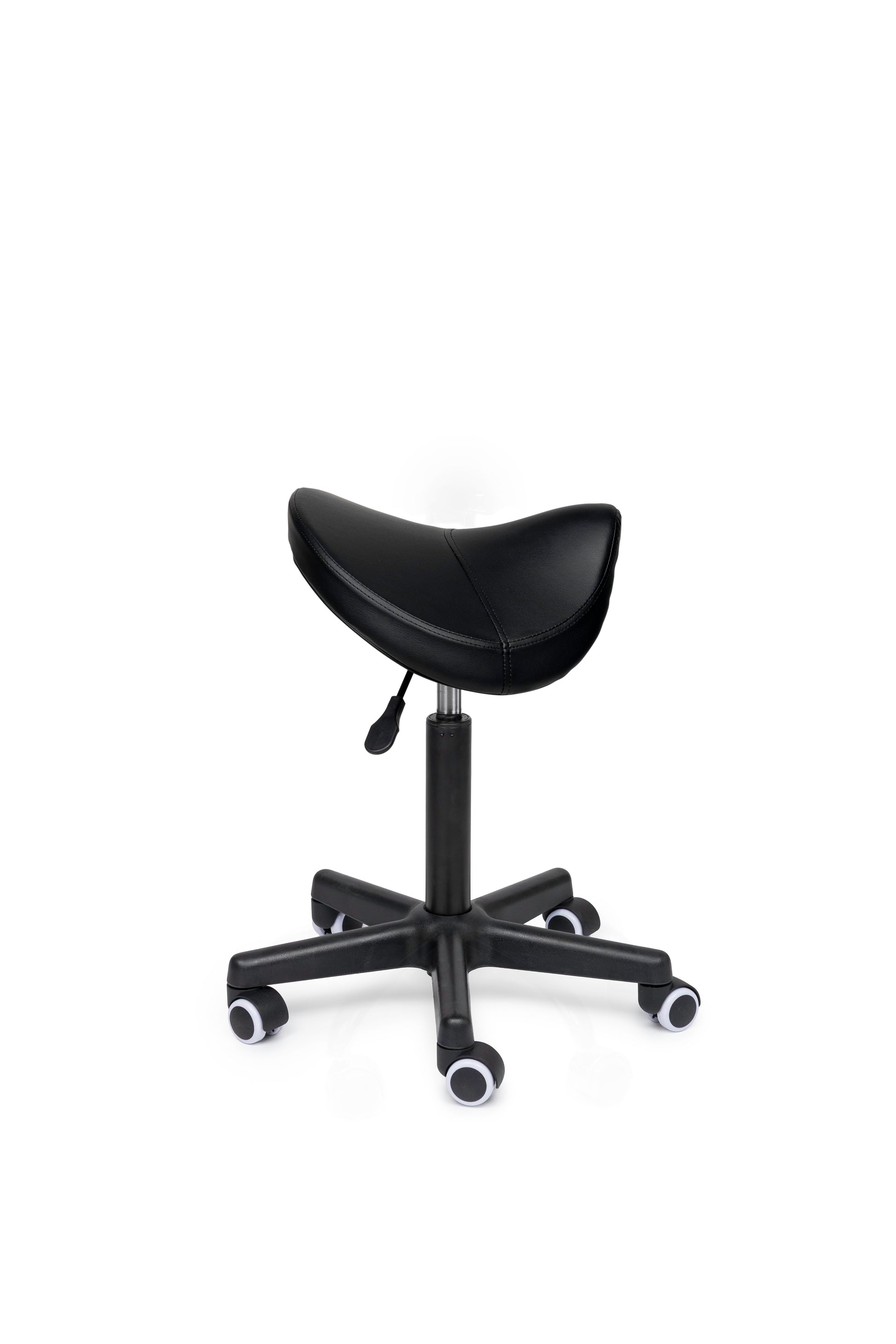 Premium Sattelhocker Schwarz Auf Räder