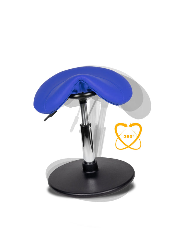 Balanzhocker Blau