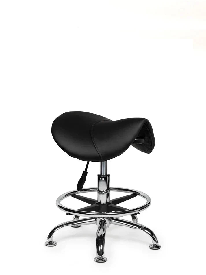 Sattelhocker Schwarz Auf Räder