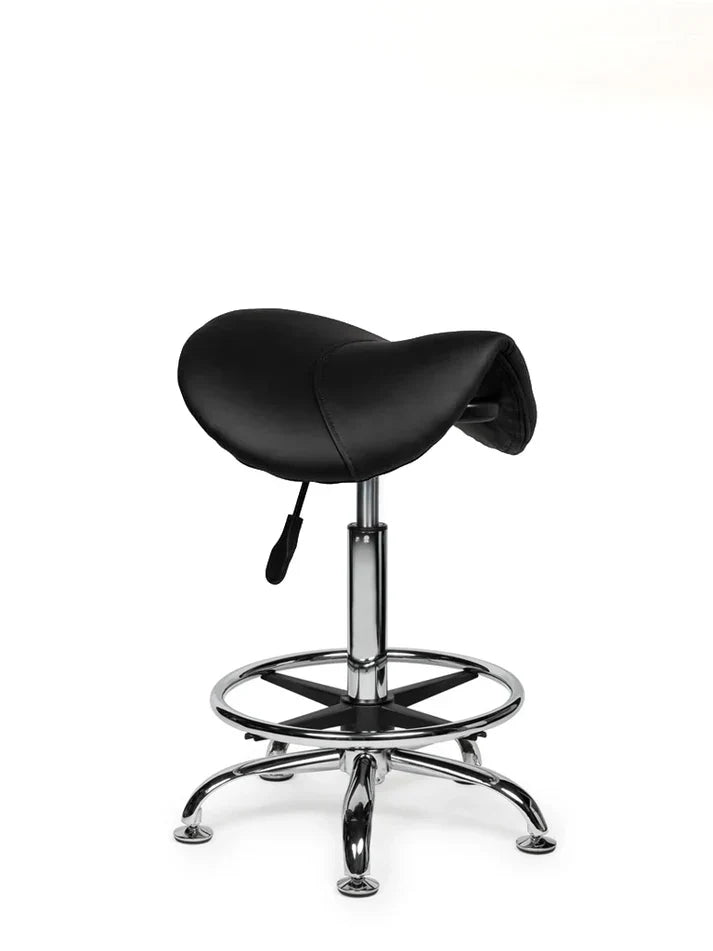 Sattelhocker Schwarz Auf Räder