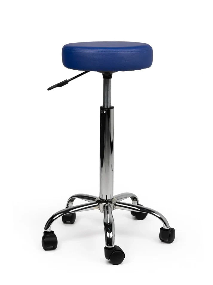 Ergonomischer Rollhocker Blau