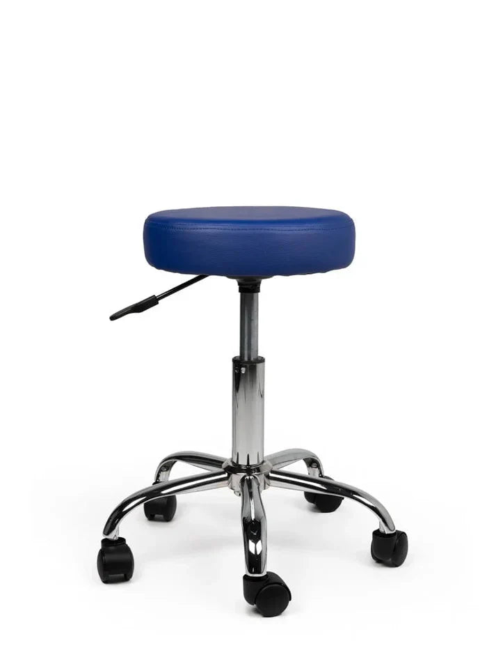 Ergonomischer Rollhocker Blau