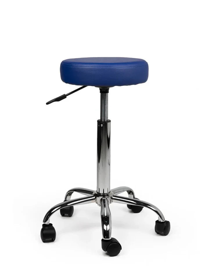 Ergonomischer Rollhocker Blau