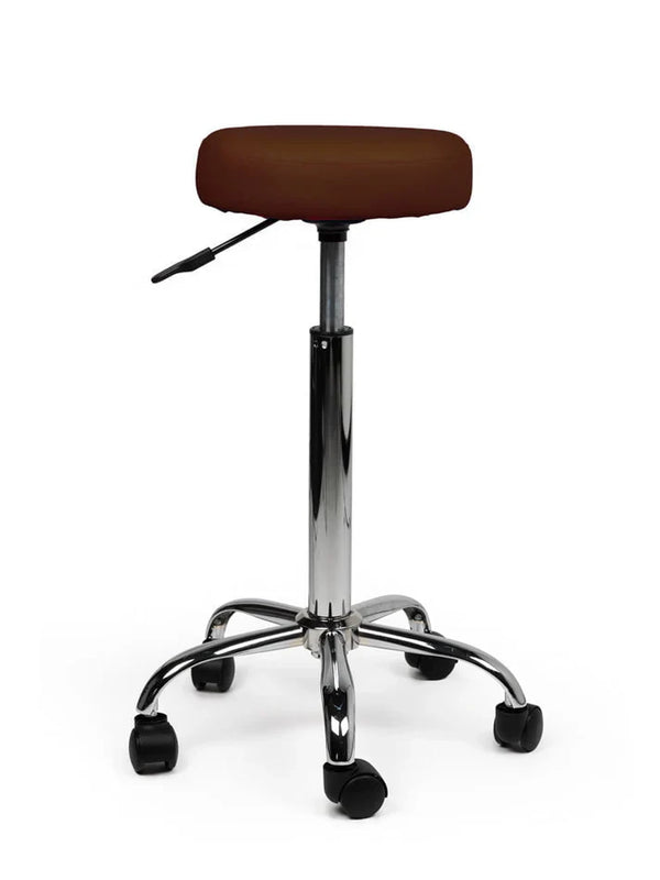 Ergonomischer Rollhocker Braun