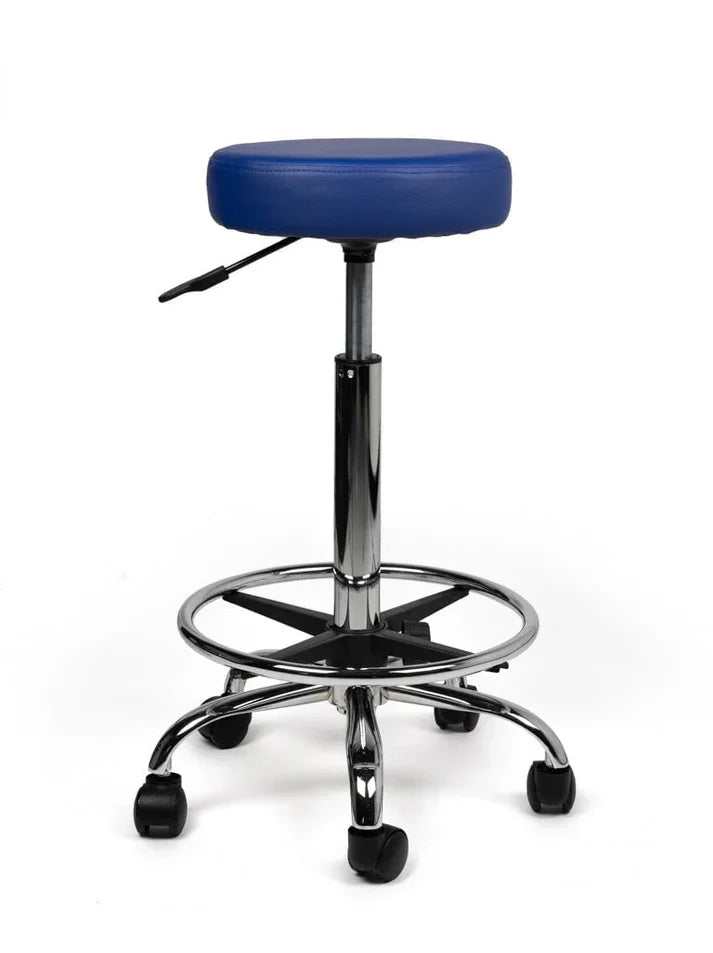 Ergonomischer Rollhocker Blau