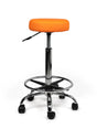Ergonomischer Rollhocker Orange