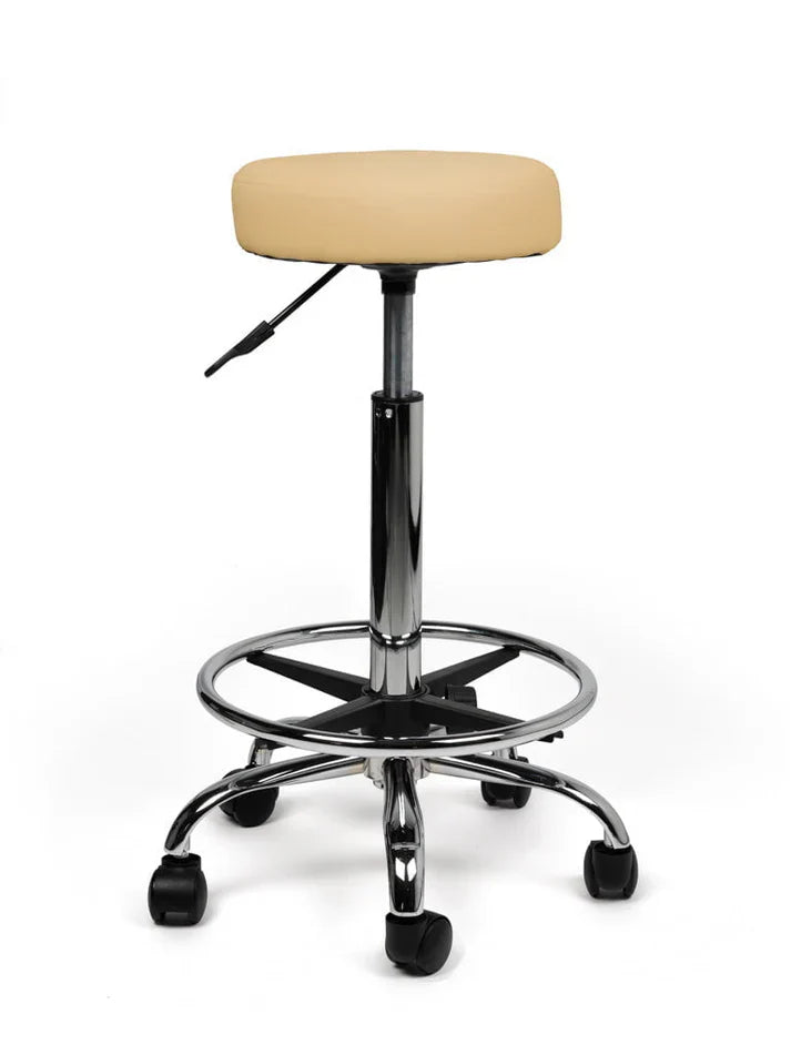 Ergonomischer Rollhocker Beige