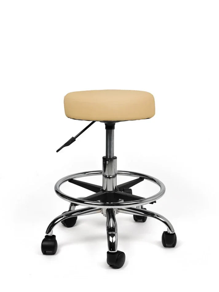 Ergonomischer Rollhocker Beige