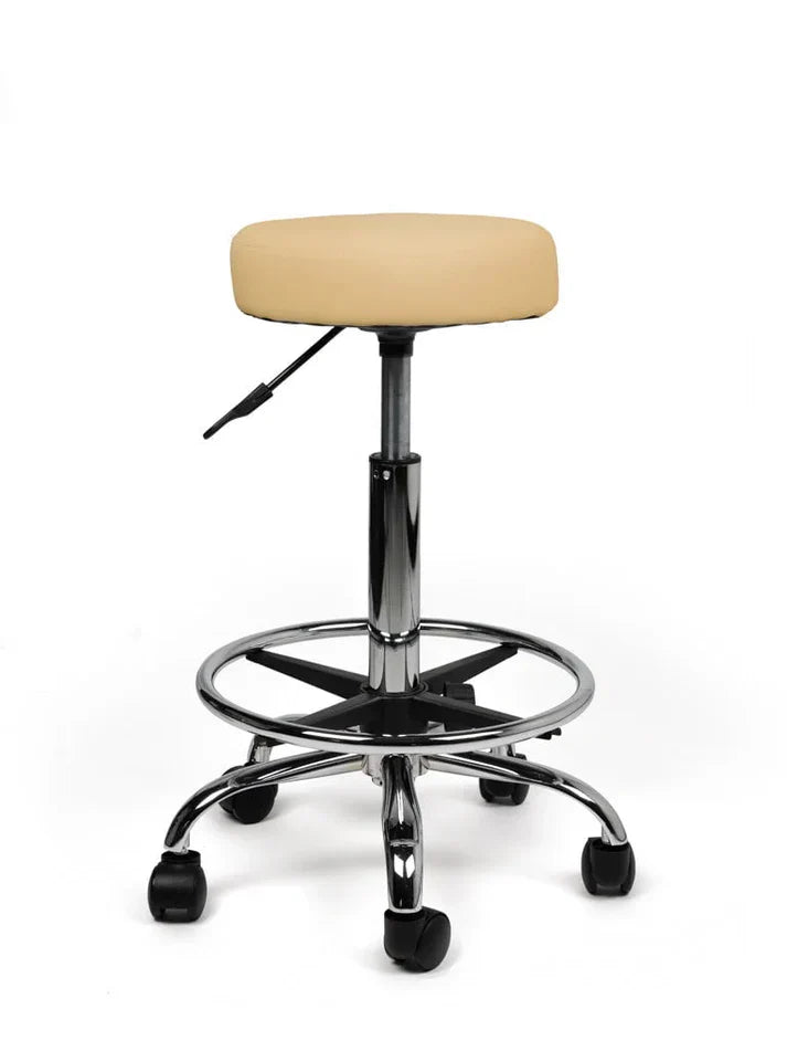 Ergonomischer Rollhocker Beige