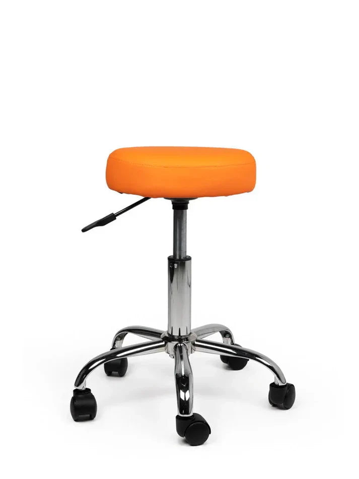 Ergonomischer Rollhocker Orange
