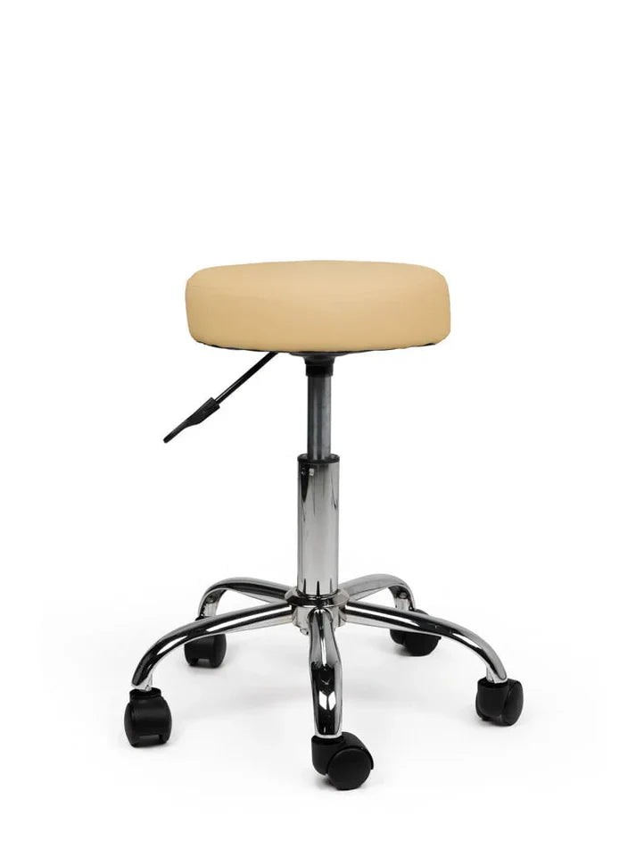 Ergonomischer Rollhocker Beige