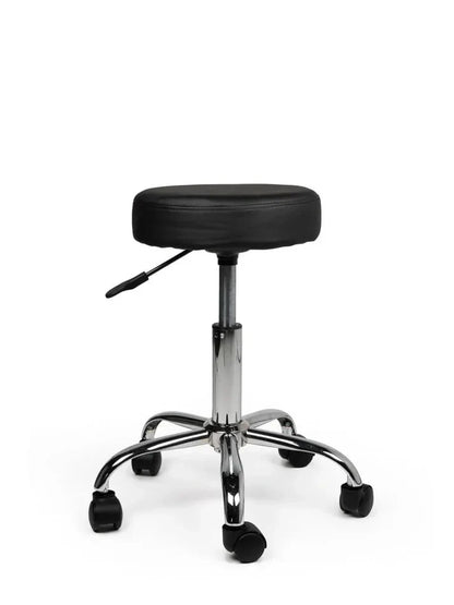 Ergonomischer Rollhocker Schwarz