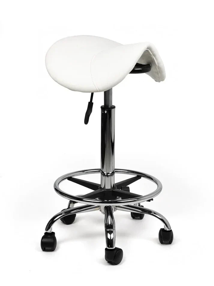 Sattelhocker Weiß Auf Räder