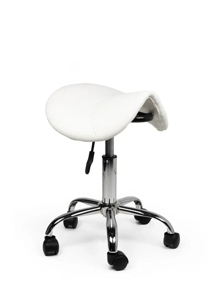 Sattelhocker Weiß Auf Räder