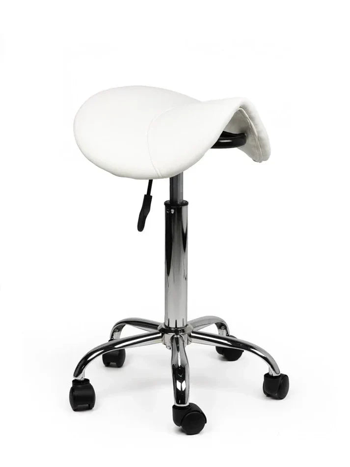 Sattelhocker Weiß Auf Räder